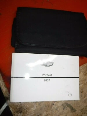 2007 CHEVROLET IMPALA  FACTORY OWNERS MANUAL OPERATORS GUIDE PACKAGE - Image 1 of 4