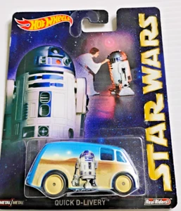 Hot Wheels Star Wars Real Riders R2-D2 Quick D-Livery Mattel 2015 NEU - Bild 1 von 3
