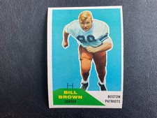 1960 FLEER FOOTBALL CARDS PICK CARDS YOU WANT