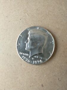 1776-1976 John F Kennedy Bicentennial 'D' Half Dollar