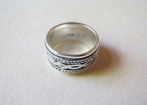 925 Sterling Silber Ring Größe 5,1 Gramm Größe 5,25 - Bild 1 von 8