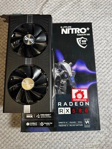 SAPPHIRE Nitro + Radeon RX 580 4GB Graphics Card AMD GPU Very Good Condition - Bild 1 von 6
