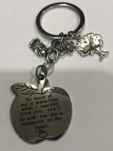 Teacher Appreciation Gift , Teachers Keychain Thank you Gifts for teachers . - Picture 1 of 1