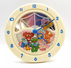 Vintage MUPPET Clock Kermit Miss Piggy 1986 Armitron Hong Kong For Repair - Picture 1 of 12