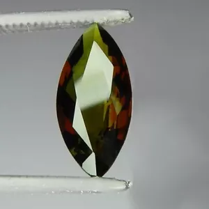 Rare 2.3ct IF Green Andalusite Vivid Pleochroic Blashes Natural Mined Unheated - Bild 1 von 6