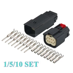 8 Polig Molex MX150 Auto Motorrad Steckverbinder Stecker Buchse Reparatursatz - Picture 1 of 4