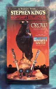 Disciples Of The Crow VHS The Night Waiter NOS Sealed STEPHEN KING Nightshift - Foto 1 di 7