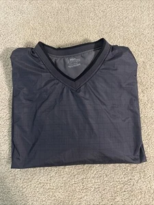 PGA Tour Golf Windbreaker Mens 2XL Grey And Black - Picture 1 of 11