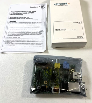 Element14 Raspberry Pi 2011 512MB Element 14 Model B - Brand New In Box - Image 1 of 4