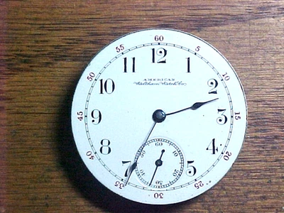 Waltham 16S 15J Model 88 Riverside Open Face Pendant Set Nickel Movement - Image 1 of 4