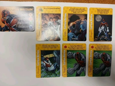 Captain Britain Marvel DC Image Overpower Lot - Image 1 of 3