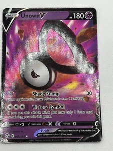 Unown V - 065/195 Silver Tempest Ultra Rare NM Pokemon TCG - Picture 1 of 2