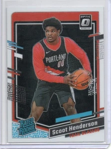 2023-24 Donruss Optic #239 Scoot Henderson RC Rookie Card - Picture 1 of 2