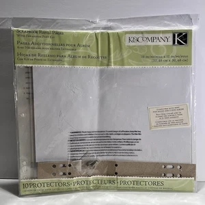 Sammelalbum Album Nachfüllseiten 12 x 12 Toplader Seitenschutzfolien 10er-Pack - Bild 1 von 5