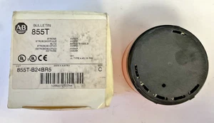 ALLEN BRADLEY 855T-B24BR5 AMBER STROBE STACK LIGHT 24v - Picture 1 of 5