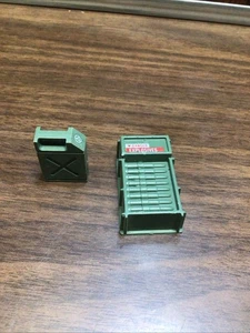 GI Joe Mortar Defense Unit Ammo Box Crate Playset Part ARAH 1984 - Picture 1 of 5