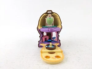Polly Pocket Disney BEAUTY & The BEAST BELLE Portrait Case Playset INCOMPLETE - Picture 1 of 7