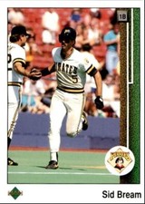 1989 Upper Deck Sid Bream Pittsburgh Pirates #556