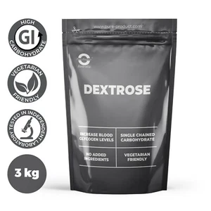 3kg Dextrose powder simple carbohydrate - Mass Gainer ingredient - Picture 1 of 7