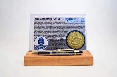 USS Enterprise CV-6 Twist Pen - Image 1 of 4