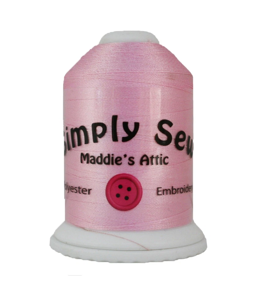 1100 Yards Pastel Pink Polyester Embroidery Sewing Thread FREE SHIPPING to US - Image 1 of 1