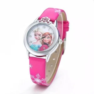 Disney Frozen Elsa & Anna Mädchen Kinder Kinder Party Damen Geschenk Armbanduhr UK - Bild 1 von 12