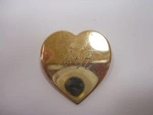 Womens Antique Jewelry Shirt or Jacket Heart Lapel Pin - Picture 1 of 1