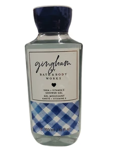 Bath and Body Works Gingham Shea Butter Vitamin E Shower Gel 10oz - Picture 1 of 2