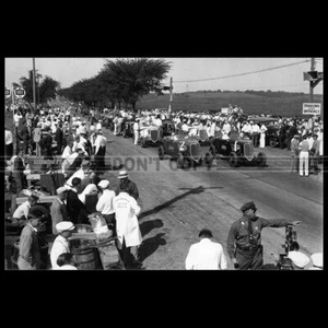 Photo A.031671 START RACE STOCK-CAR ELGIN ROAD RACE 1933 - Picture 1 of 1