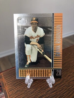 2000 Upper Deck Legends #50 Frank Robinson Baltimore Orioles HOF - Image 1 of 2