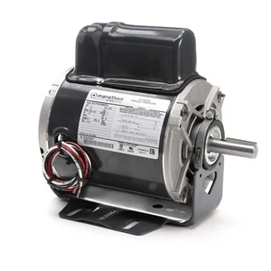 Marathon P254 Electric Motor 1/3 HP 1800 Rpm 1PH 115 Volt 56 Fr Instant Rev - Picture 1 of 4