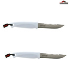 (2) Rapala 4-inch White Bait Fishing Knife ~ NEW