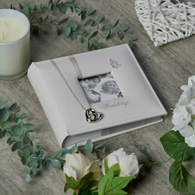 Beautiful Wedding Photo Picture Album New In Box 80 x 6 x 4  71142 - Image 1 of 2