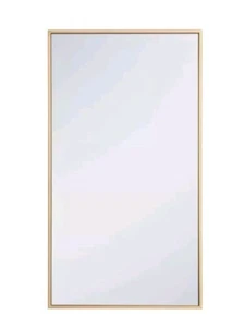 Elegante Illuminazione Monet 36" x 20" Specchio da bagno con cornice (MR42036BR) - Foto 1 di 6