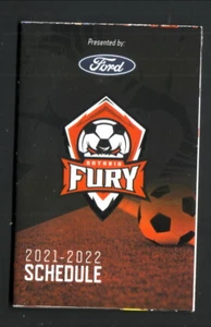 Ontario Fury--2021-22 Pocket Schedule--Ford--MASL - Picture 1 of 2