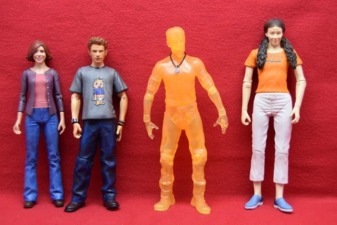 Loose Buffy the Vampire Slayer Figure Lot Spike Chosen Toy Fair Exclusive 19509 Cover