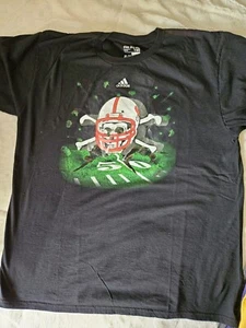 Adidas Nebraska Cornhuskers Blackshirts Shirt XL - Bild 1 von 1