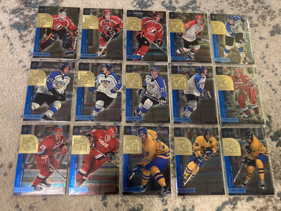 98-99 to 03-04 Various Numbered Rookies & Numbered Rookie Year Inserts   - Image 1 of 4