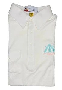 *VTG* Walt Disney Co. 90s WDW Dolphin Resort Men's White Polo; Made in USA; XL - Bild 1 von 9