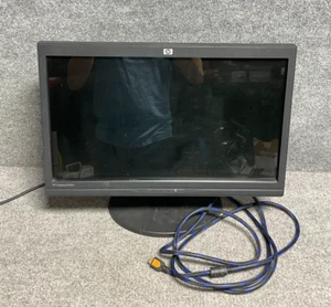 HP Monitor Compaq L2105TM 21.5" LCD TFT HSTND-2791-Q W/ DVI cable in black * - Picture 1 of 14