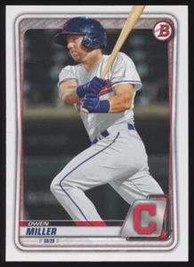 Bowman Draft 2020 #BD-159 Owen Miller base de papel cantidad guardianes disponibles - Imagen 1 de 2