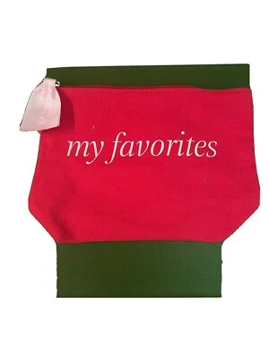 BOLSA COSMÉTICA TELA RECICLADA CLARINS ROJA Foto 1 de 4