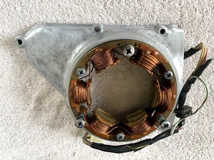 1968-73 HONDA CB/CL350 OEM STATOR & COVER NICE CONDITION - Picture 1 of 7