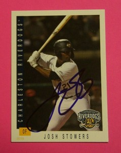 2019 Grandstand, Charleston RiverDogs - JOSH STOWERS - autographed