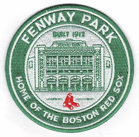 2013 Official MLB Fenway Park Stadium Boston Red Sox Jersey Collectors Patch Cover