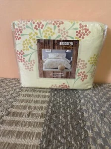 Brooklyn Looms 3 Piece Duvet Cover Set Full/Queen 100% Cotton @ - Picture 1 of 3
