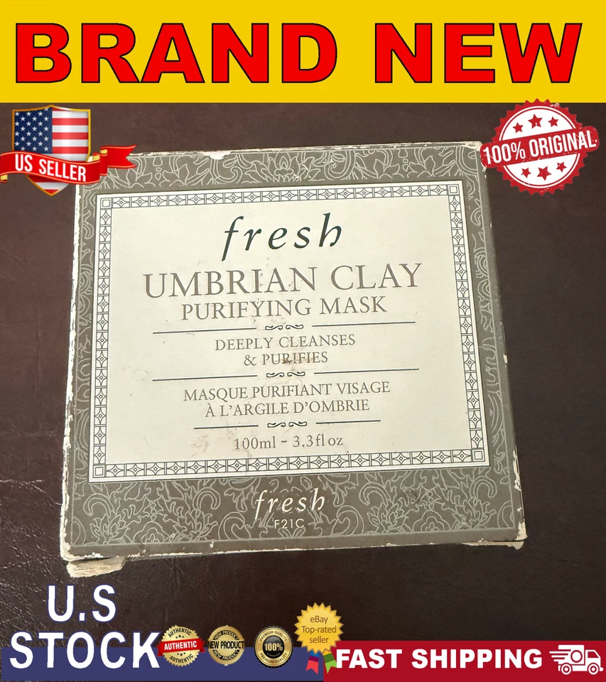 FRESH UMBRIAN CLAY PURIFYING MASK DEEPLY CLEANSES & PURIFIES 100ml - Image 1 of 1