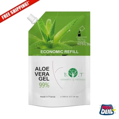 100% Pure Aloe Vera Natural Skin Care (Body and Face) Hypoallergenic ‎Gel New - Bild 1 von 4