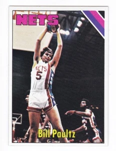 1975-76 Topps Basketball - Bill Paultz New York Nets #262 (MINT) - Bild 1 von 2