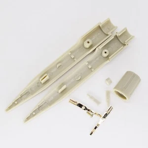 5pcs Grey Color Long Jaw SMD LCR Meter Flat Clip Head Probe Test Clip - Picture 1 of 7